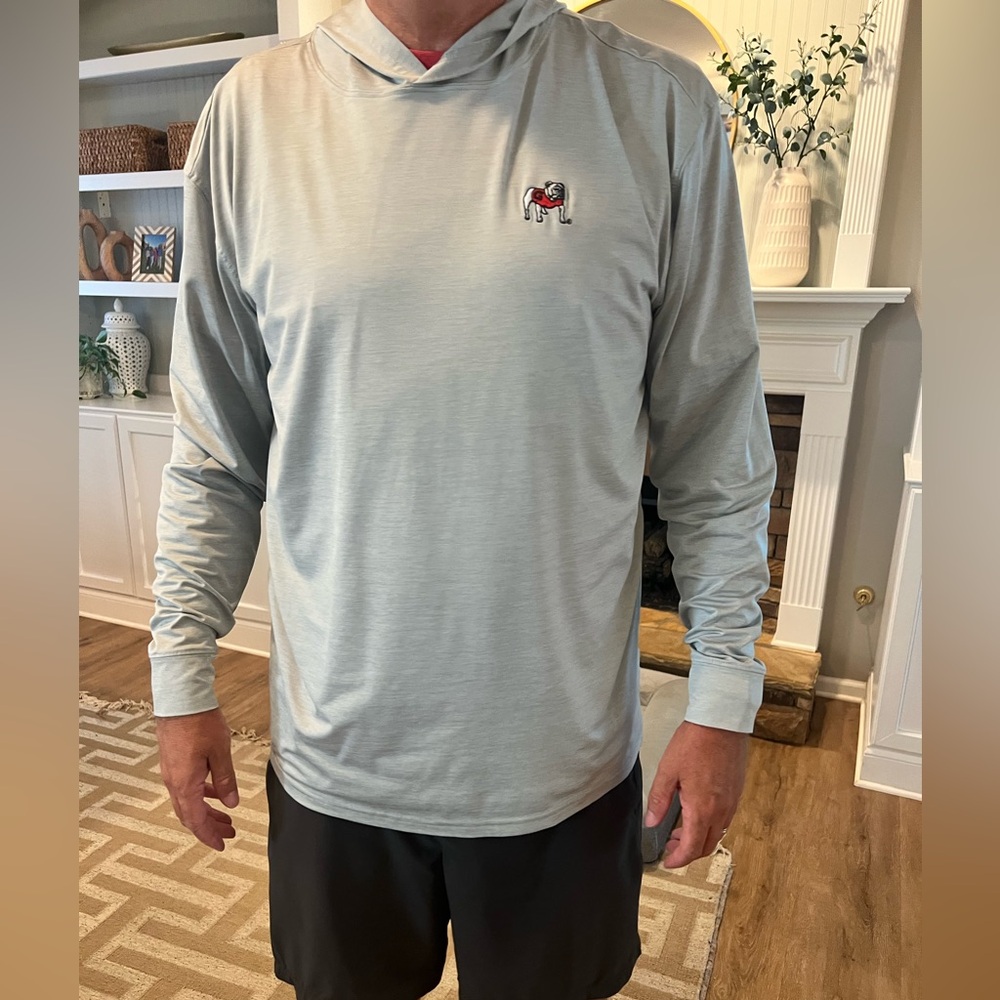 Onward Reserve Men's Gray UGA Hoodie